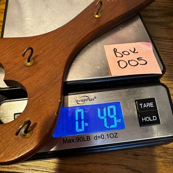 Vintage Cornwall Skeleton Key Hooks Holder Wood Handmade Wall Decor Holder 13" - Picture 11 of 11